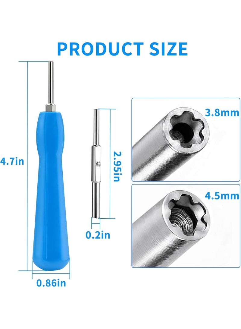 Osowake 4.5mm & 3.8mm Gamebit Screwdriver Kit - Double-End Bits for NES, SNES, N64, GameBoy, GameCube, Virtual Boy, Sega & Nintendo Consoles - Essential Tool for Console and Cartridge Maintenance - Image 2